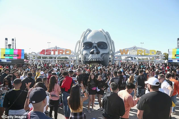 Festival: The fatal incident happened during Scott's performance on the evening of Friday, November 5 in his hometown of Houston, Texas