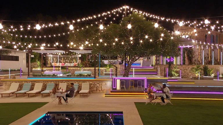 The Love Island villa in Mallorca.  Pic: ITV / Lifted Entertainment