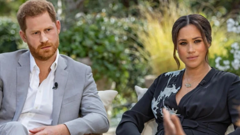 The Duke and Duchess of Sussex have sparked complaints about their interview with Oprah.  Photo: CBS