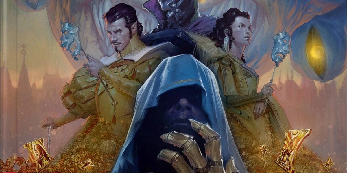 The cover of the source book 'Waterdeep_Dragon-Heist'