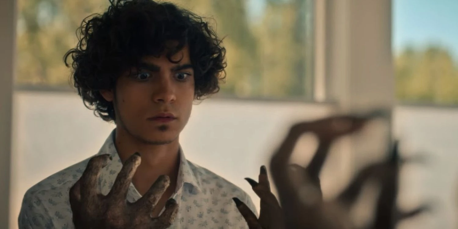 The character of Juan transforming into a monster in 