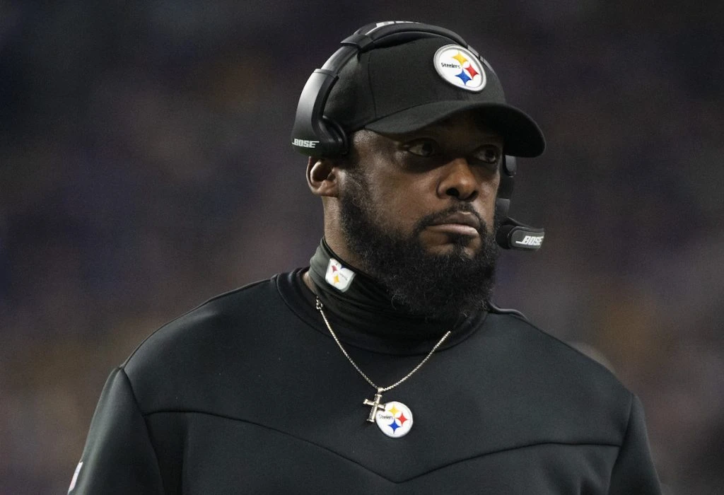 Steelers HC Mike Tomlin.