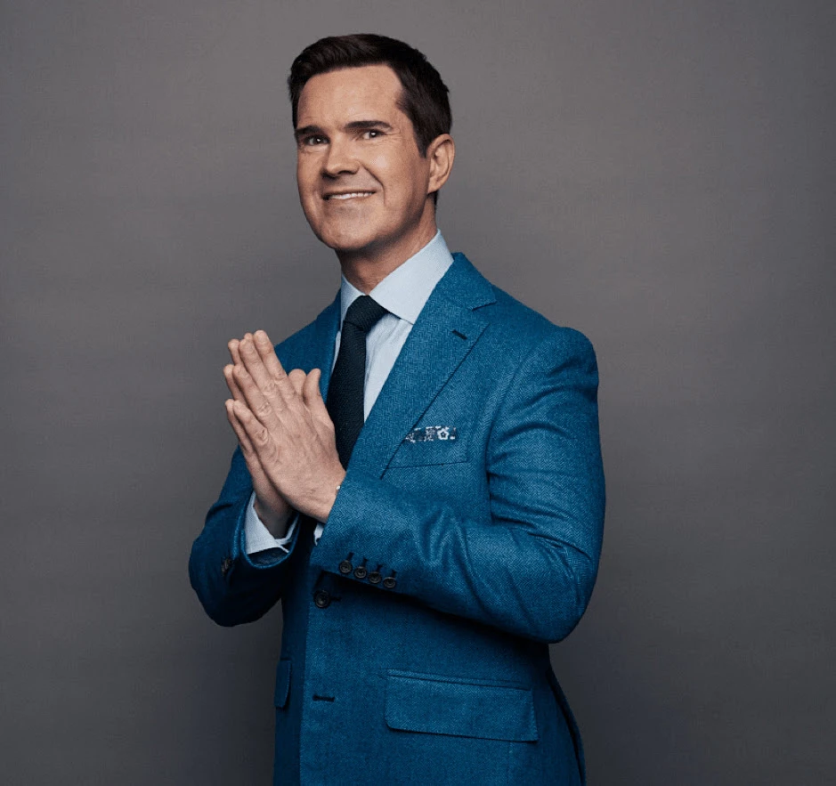 Jimmy Carr presents a stand-up show in Zagreb