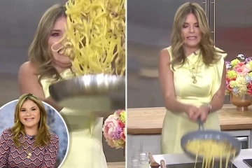 Today Show's Jenna Bush Hager Does Huge MESS In TV Cooking Segment Goes Wrong